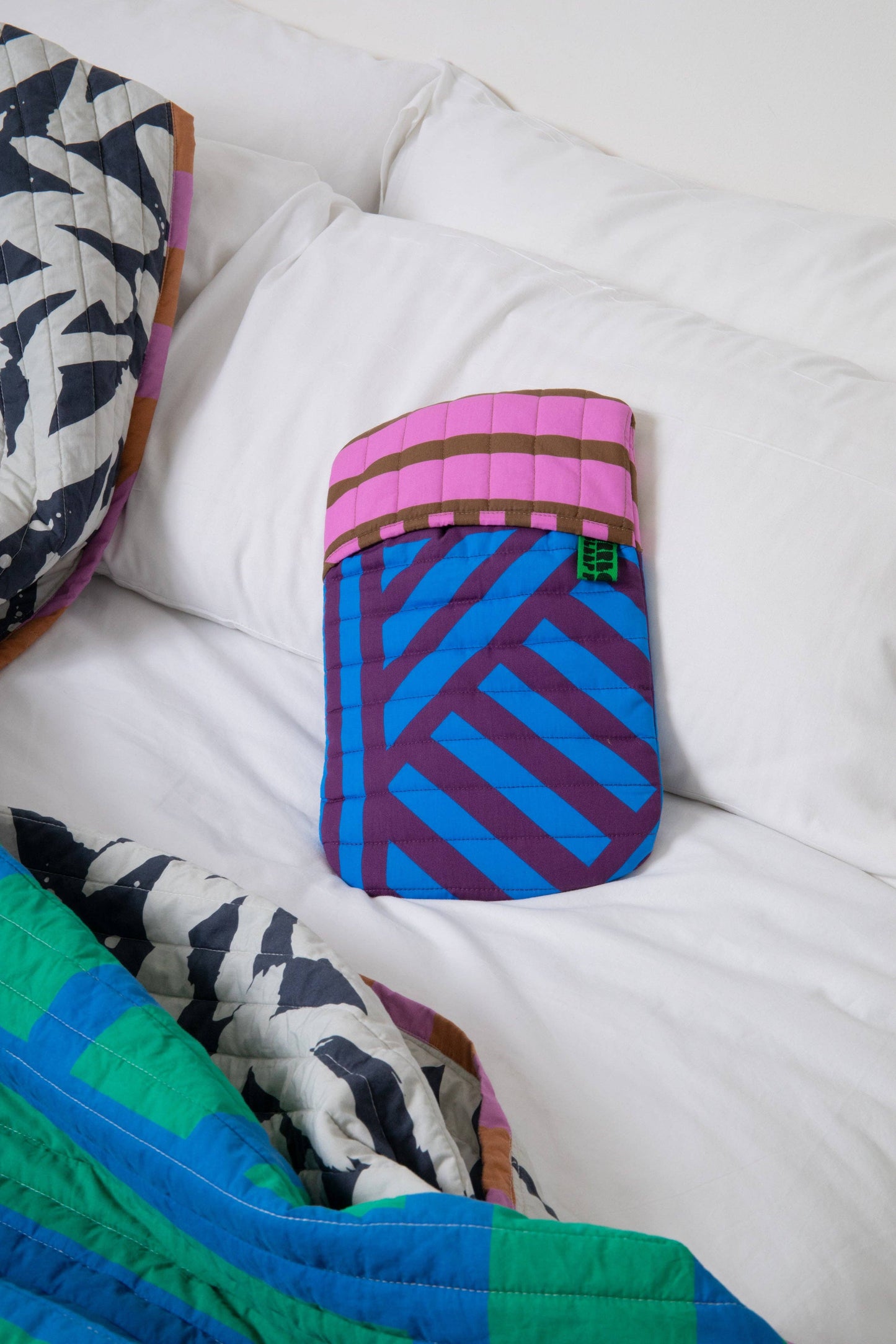 Quilted Hot Water Bottle-Irregular Sleep Pattern-My Beautiful Caravan