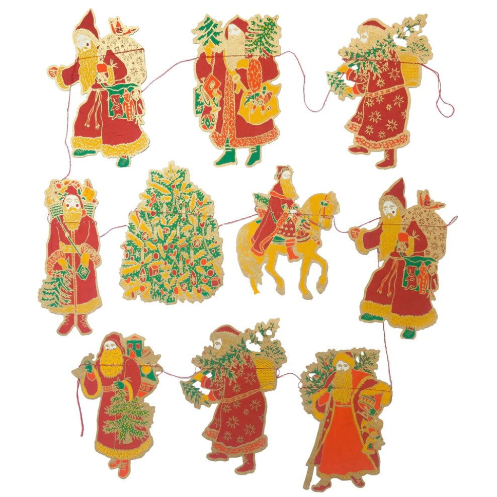 Saint Nicholas Paper Garland-East End Press-My Beautiful Caravan