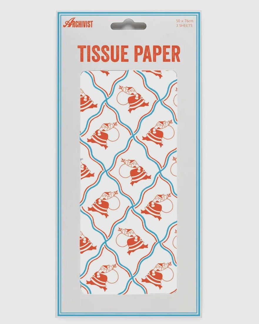Santa Tissue Paper Pack-Archivist-My Beautiful Caravan