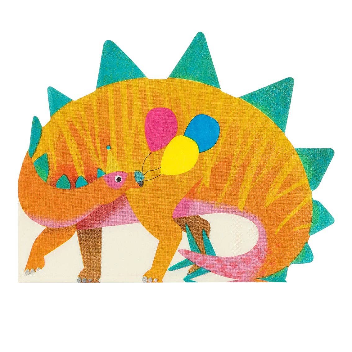 Shaped Dinosaur Napkins-Talking Tables-My Beautiful Caravan