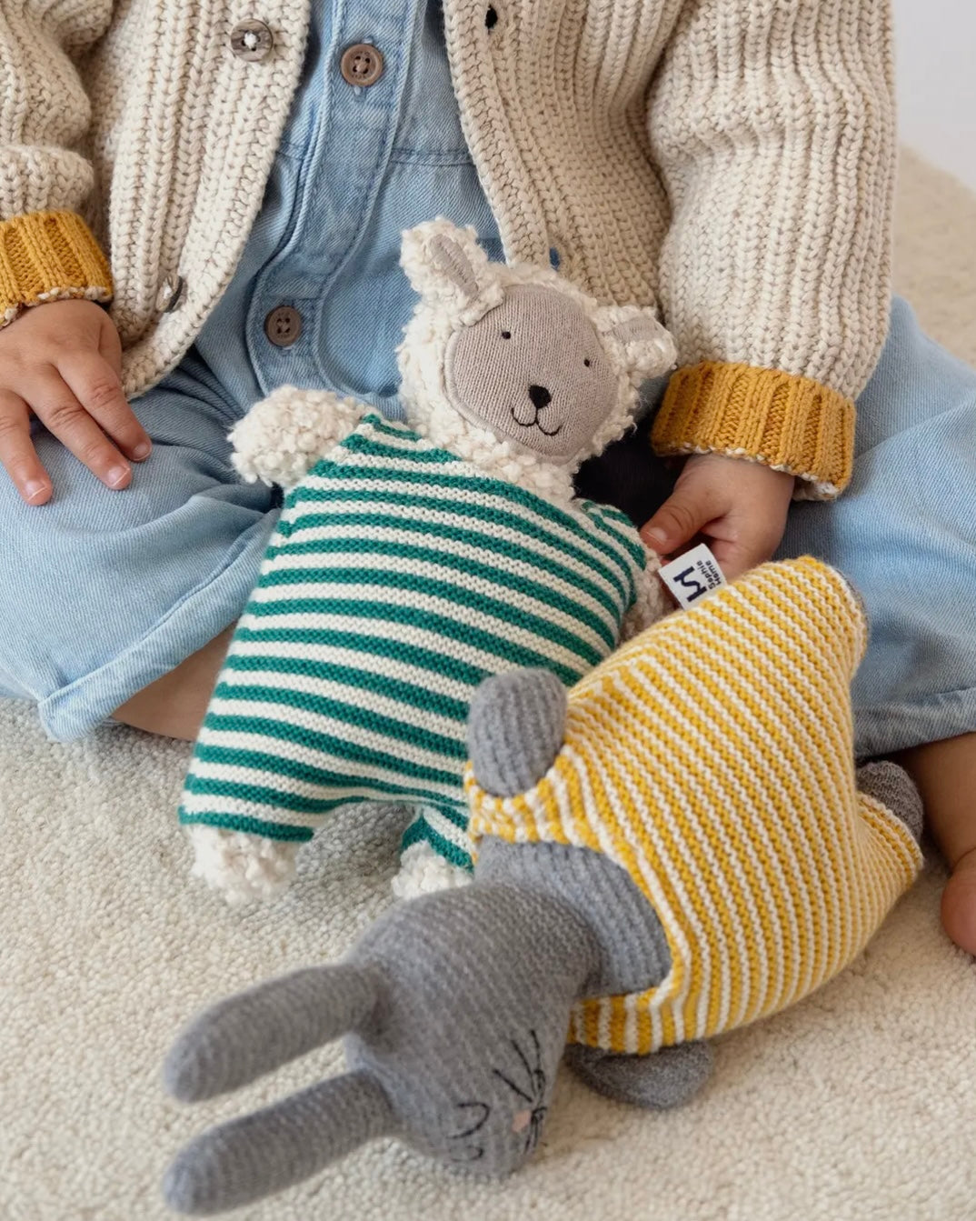 Sheep ‘Full Of Beans’ Beanbag Toy-Sophie Home-My Beautiful Caravan