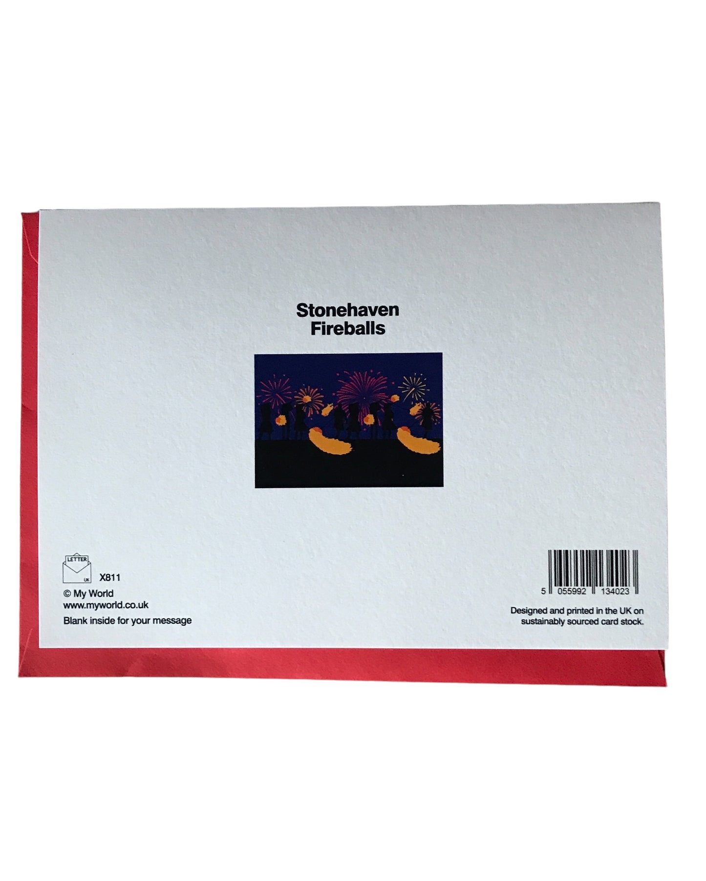 Stonehaven Fireballs Card-My World-My Beautiful Caravan
