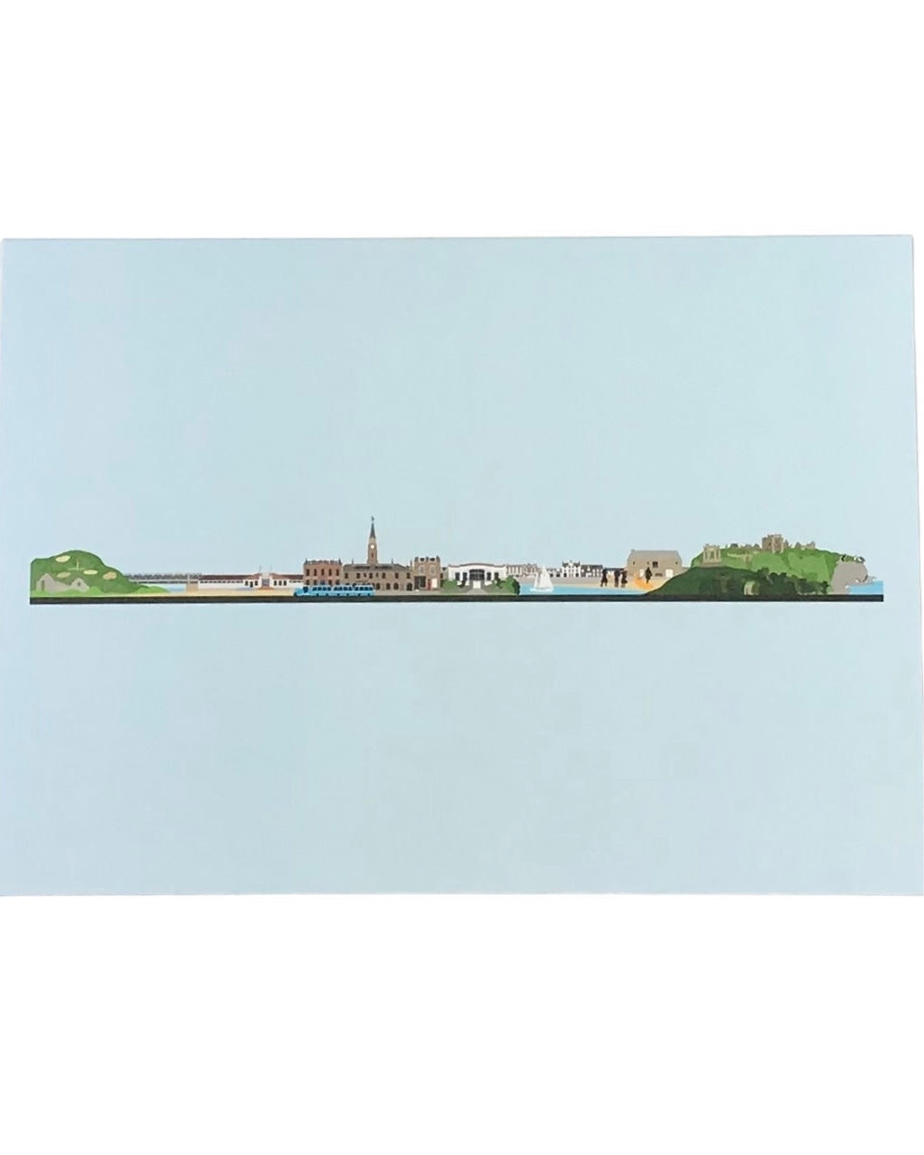 Stonehaven Skyline Print-My World-My Beautiful Caravan