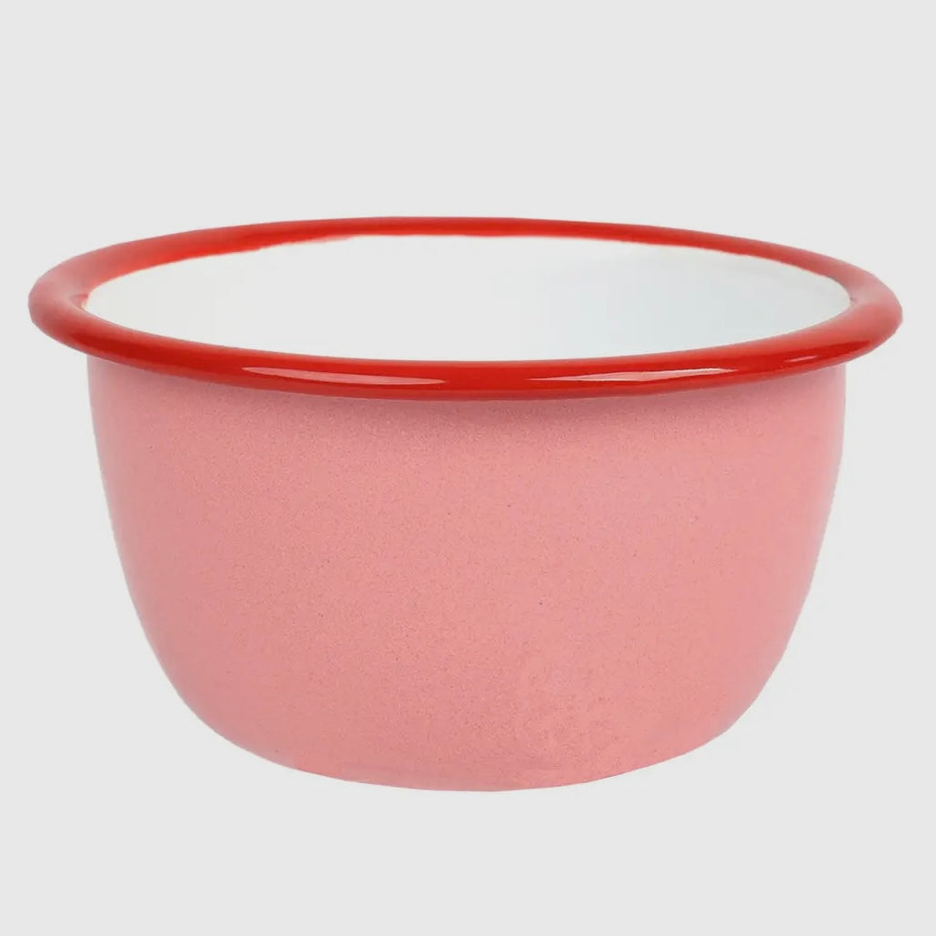Strawberry Enamel Bowl-Talking Tables-My Beautiful Caravan