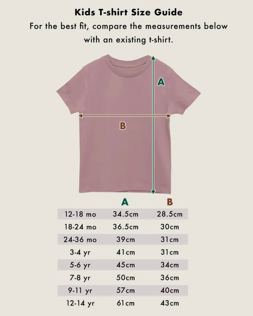 Sunshine Appreciation Society Kids TShirt-Alphabet Bags-My Beautiful Caravan