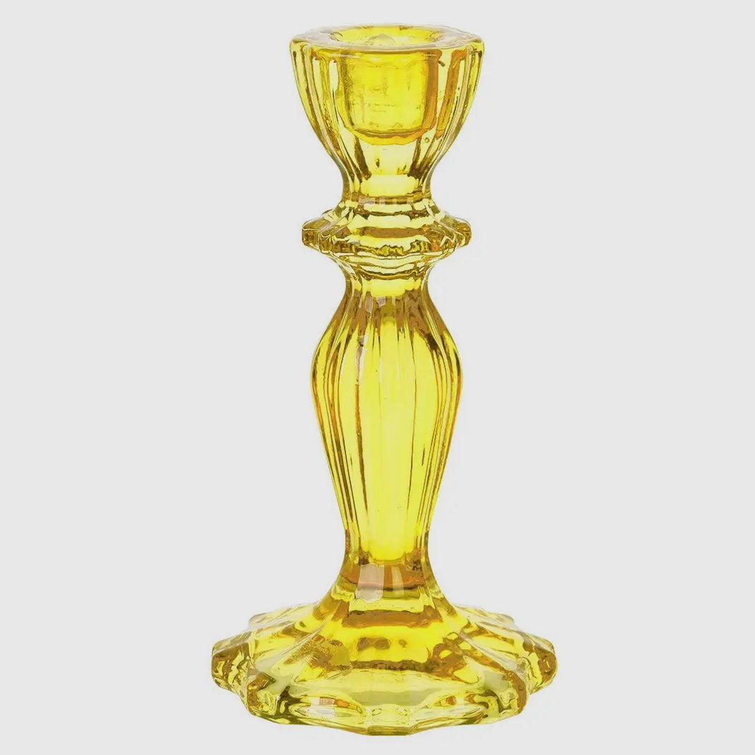 Tall Glass Candlestick-Talking Tables-My Beautiful Caravan