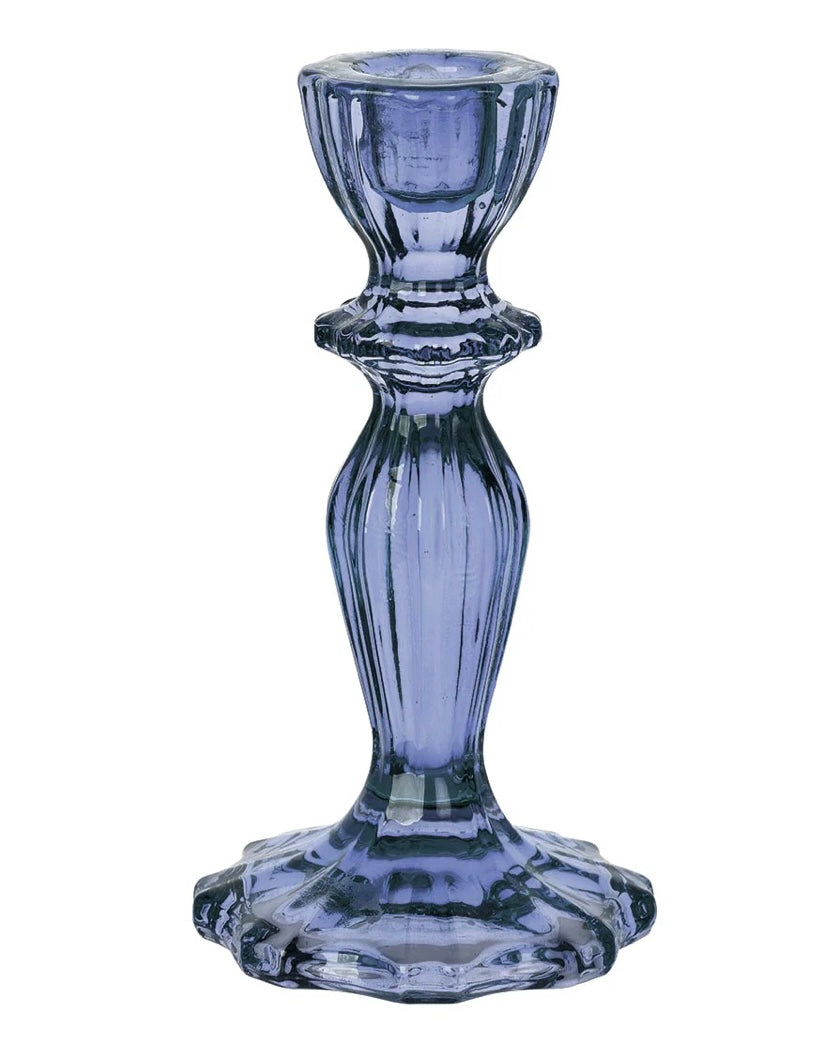 Tall Glass Candlestick-Talking Tables-My Beautiful Caravan