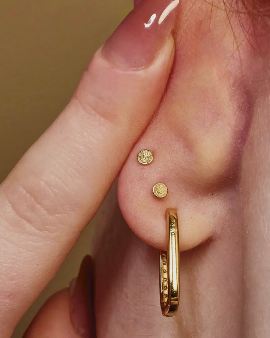 Teardrop Single Earring (Flat Backed)-Scream Pretty-My Beautiful Caravan