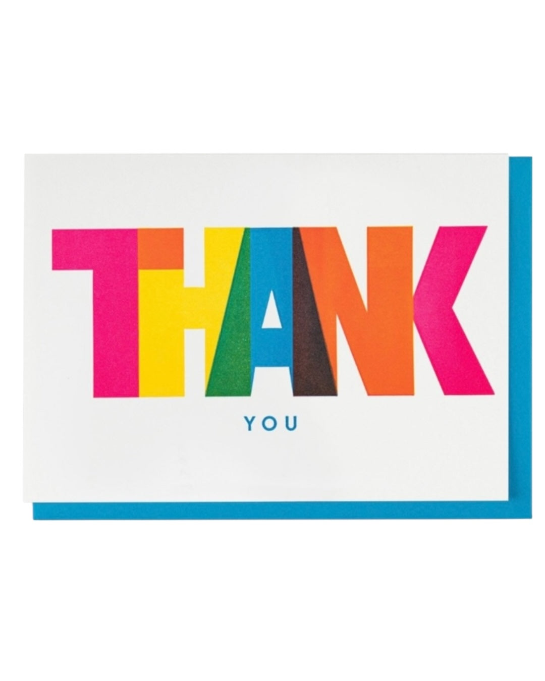 Thank You Letterpress Card-Archivist-My Beautiful Caravan