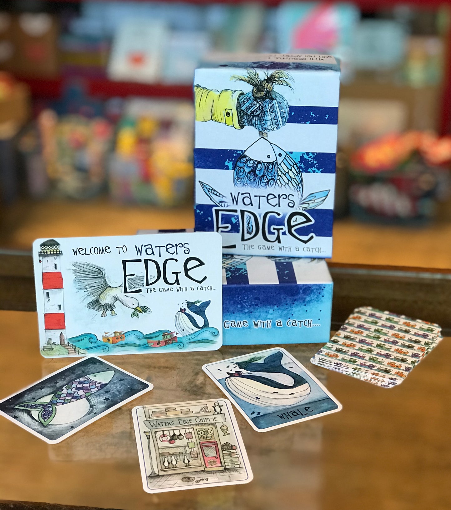 Waters Edge Game-Catherine Redgate-My Beautiful Caravan