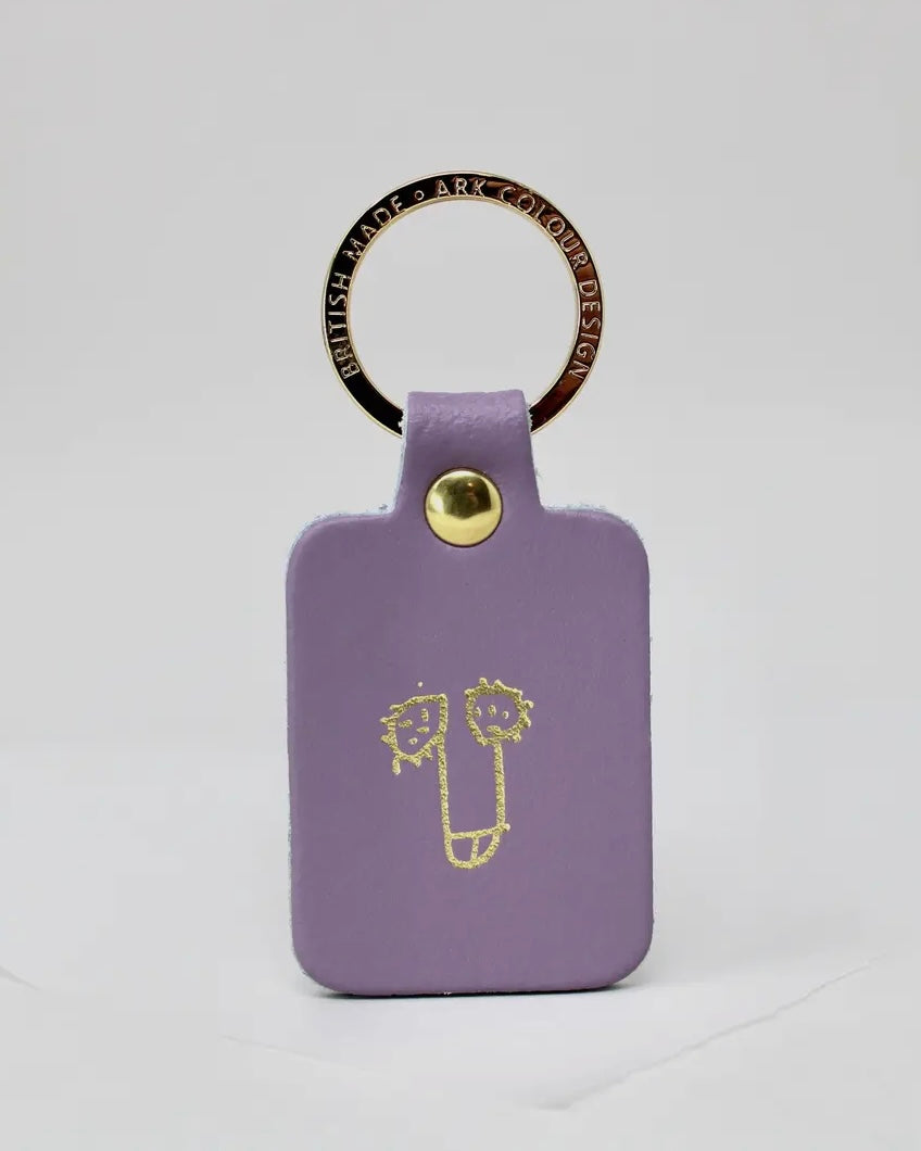 Willy Leather Keyring-Ark Colour Design-My Beautiful Caravan