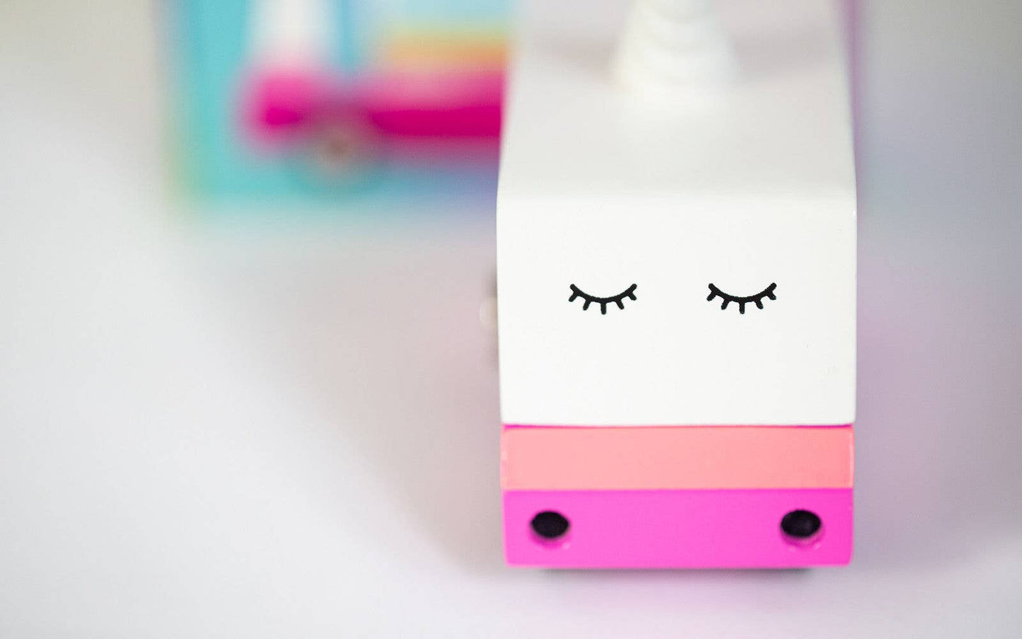 Wooden Toy Unicorn Car-Candylab-My Beautiful Caravan