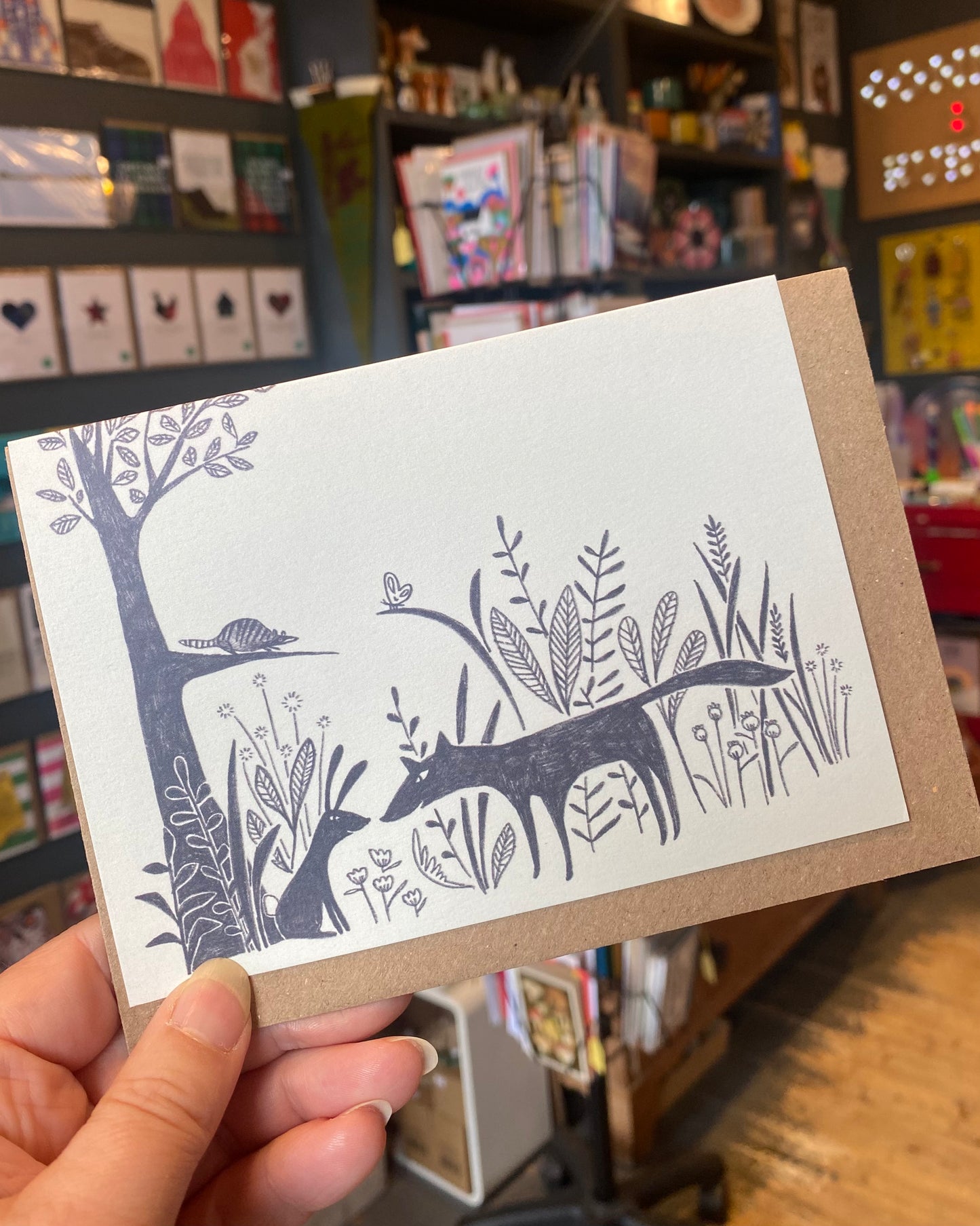 Woodland Animals Card-Joy Nevada-My Beautiful Caravan