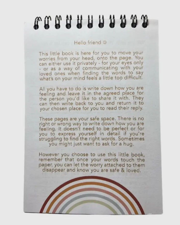 Worry Notes Notebook-LSW-My Beautiful Caravan