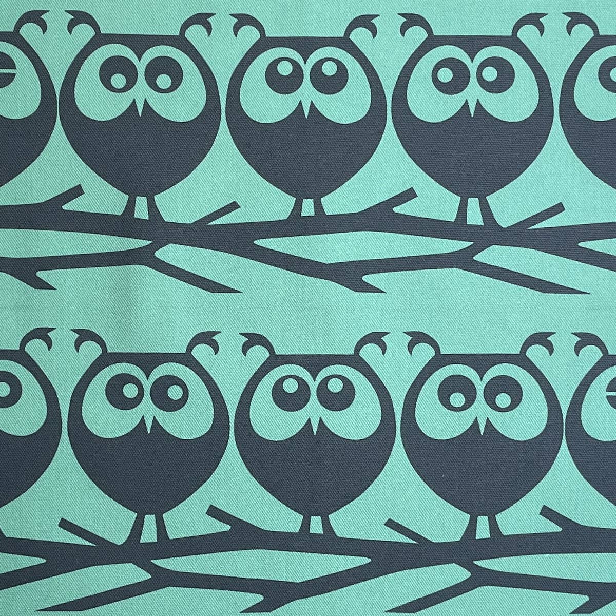 Hornsea Owls on Branch Teatowel-Magpie-
