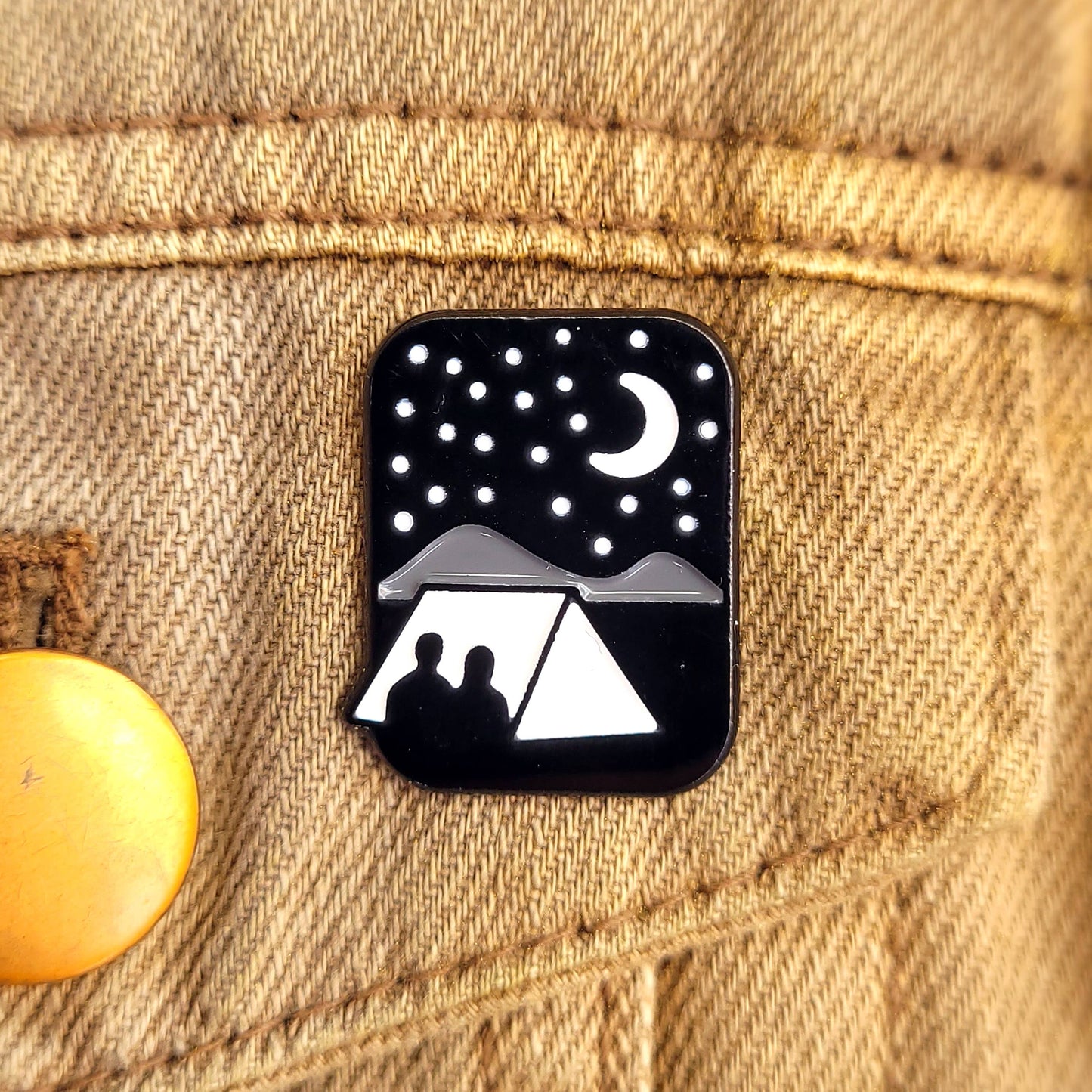Lost In The Stars Enamel Pin Badge