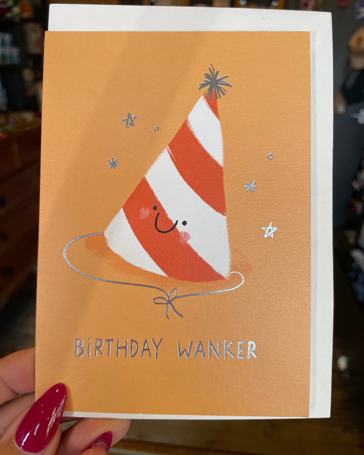 Birthday Wanker Card