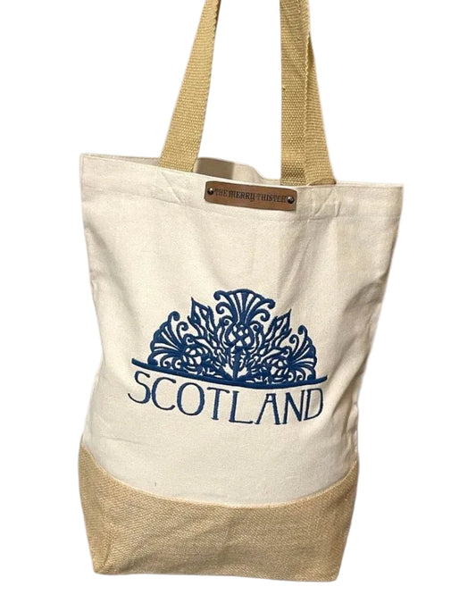 Scotland Half Mandala Embroidered Bags