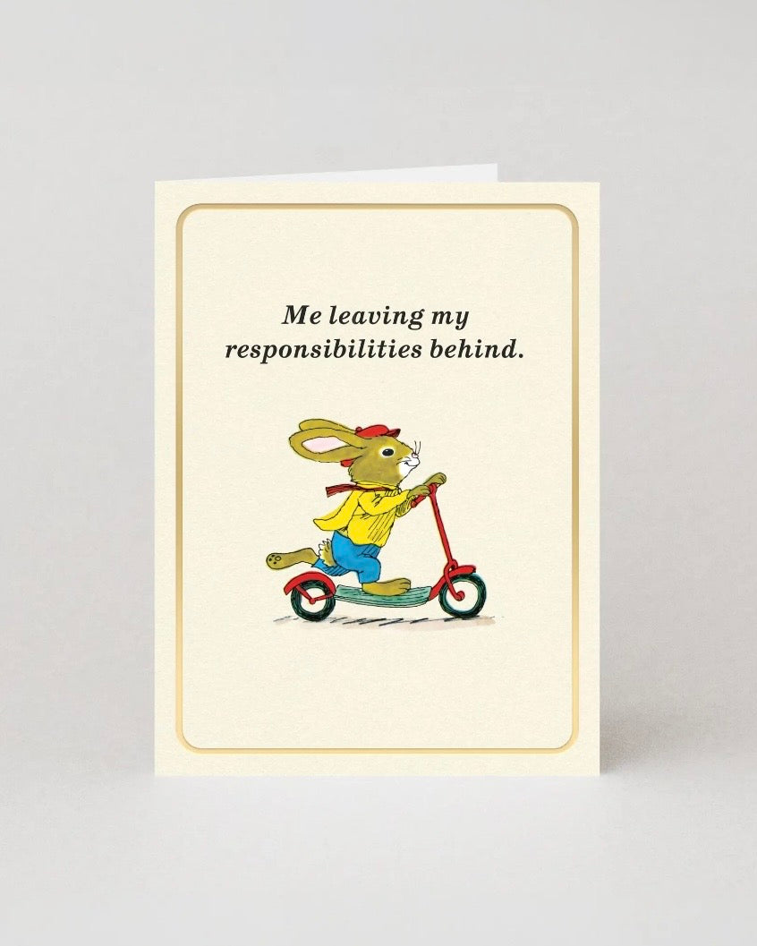 Responsibilities Mini Card by Richard Scarry