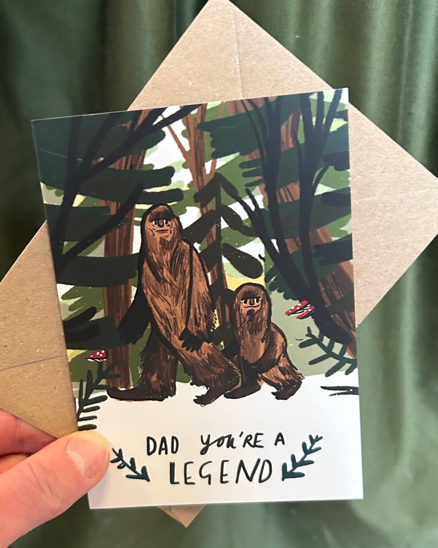 Dad You’re A Legend Card