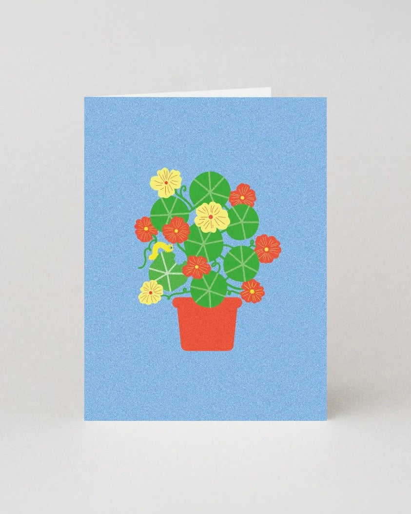 Nasturtium Mini Card