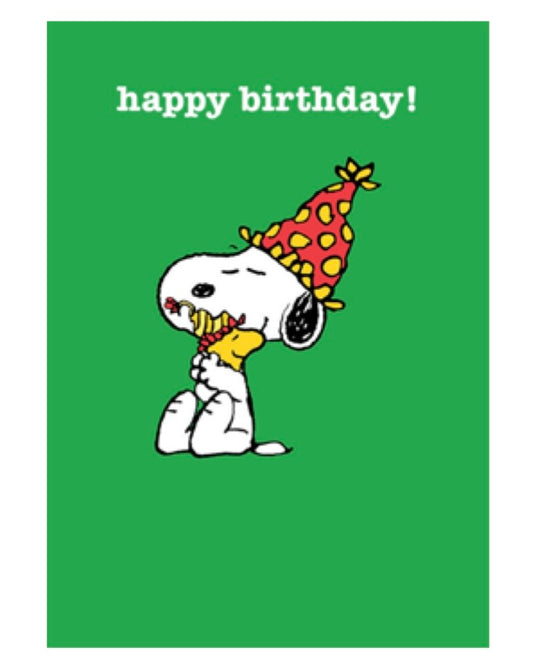 Snoopy Birthday Cuddle Card