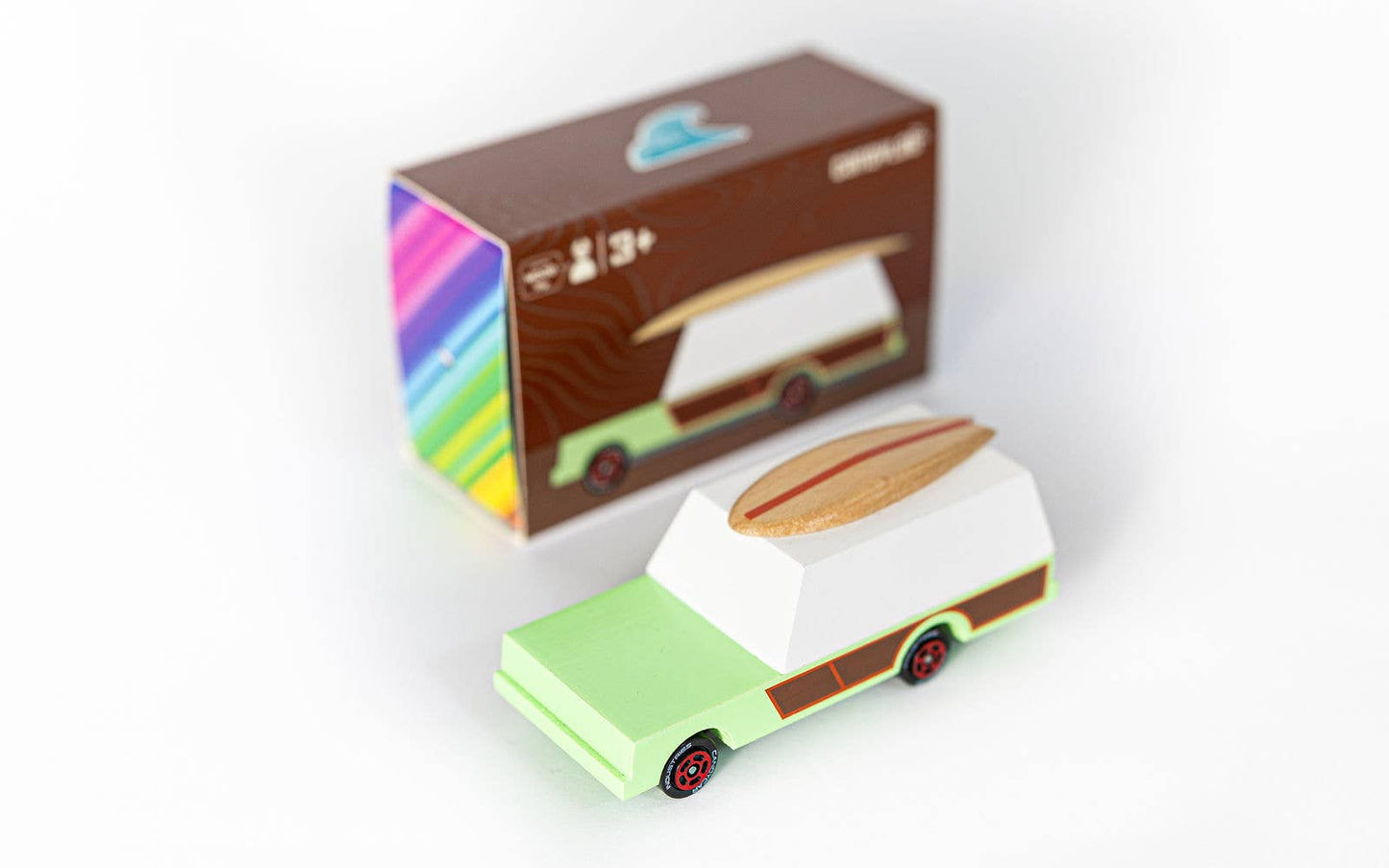 Wooden Surf Wagon Toy Car