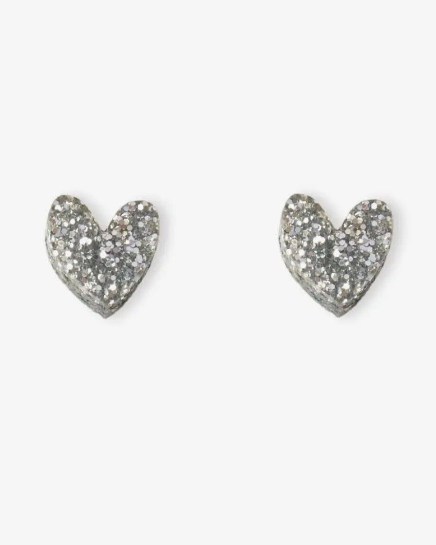 Mini Heart Stud Earrings