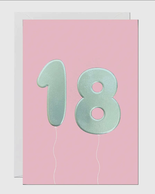 18th Birthday Card-Ricicle Cards-My Beautiful Caravan