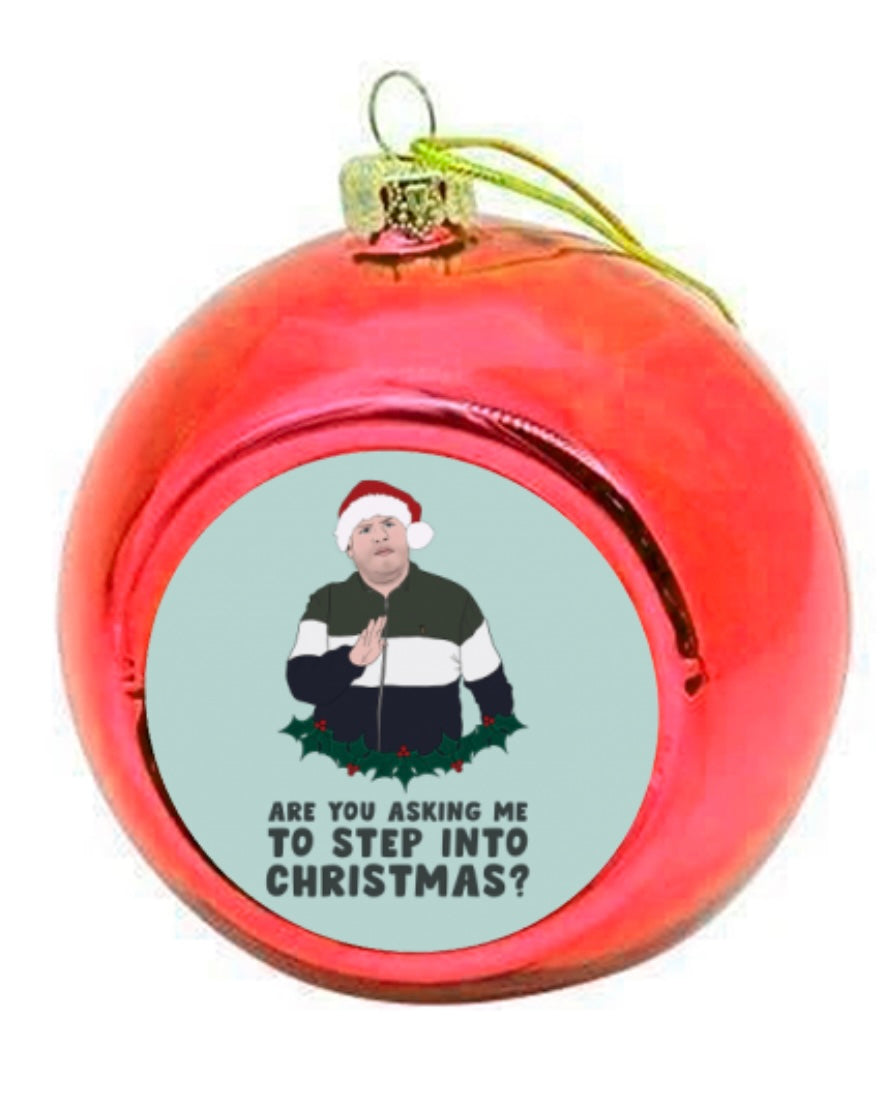 Step Into Christmas Smithy Christmas Bauble