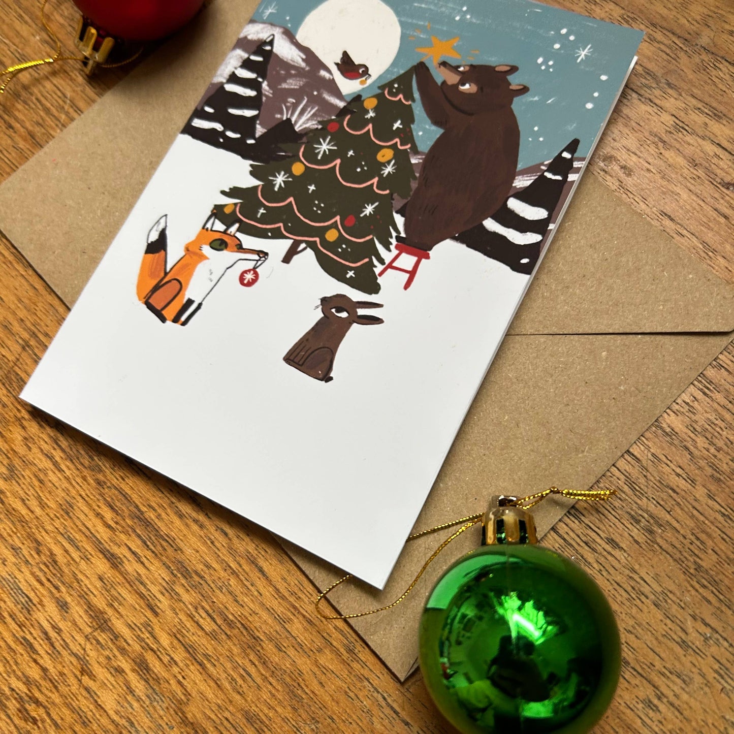Woodland Christmas Card 