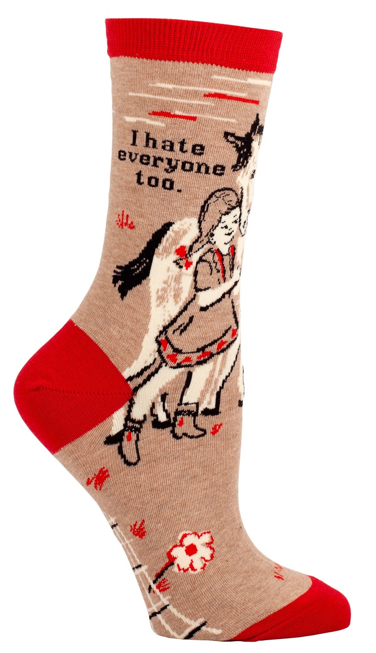 I Hate Everyone Too Women's Socks