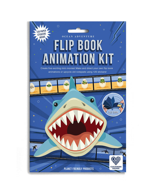 Ocean Adventure Flip Book Animation Kit