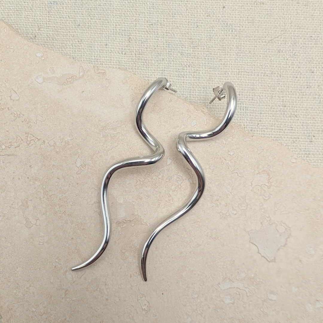 Statement Swirl Earrings