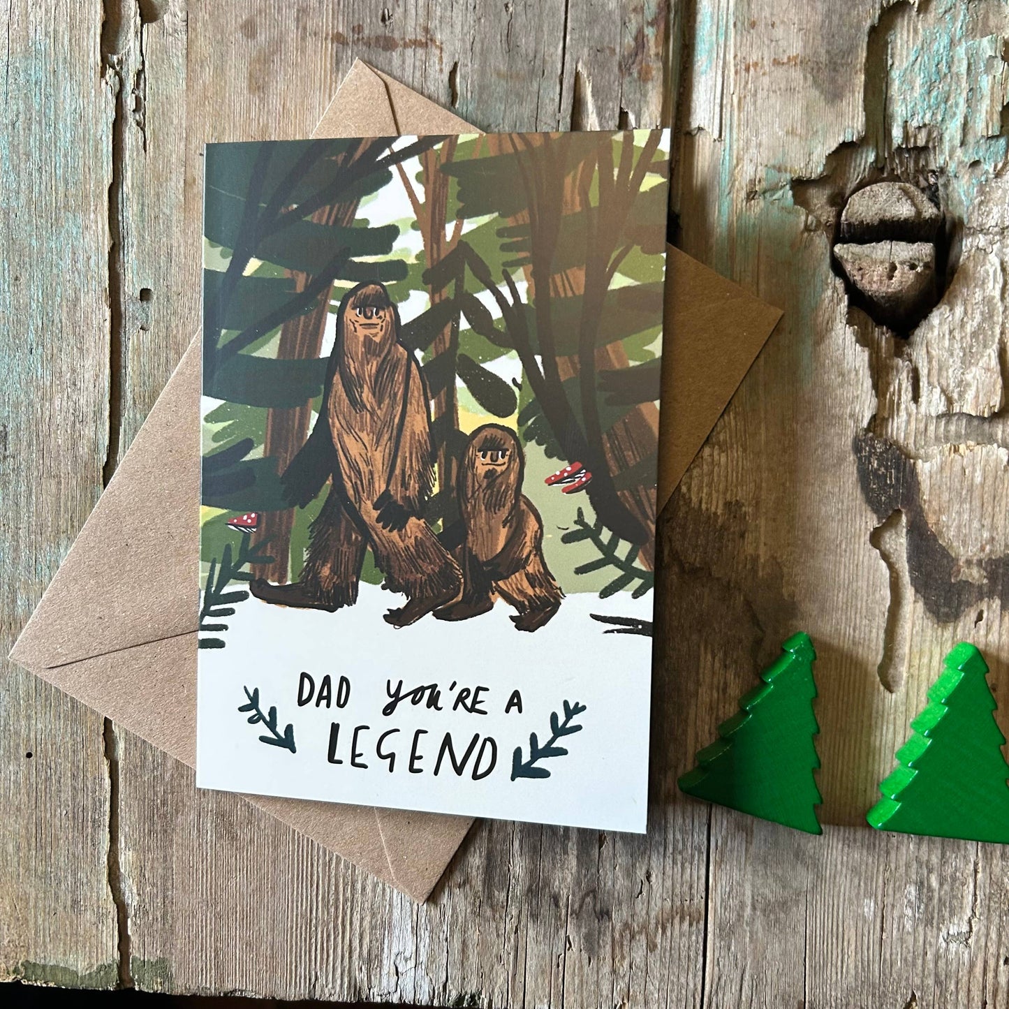 Dad You’re A Legend Card