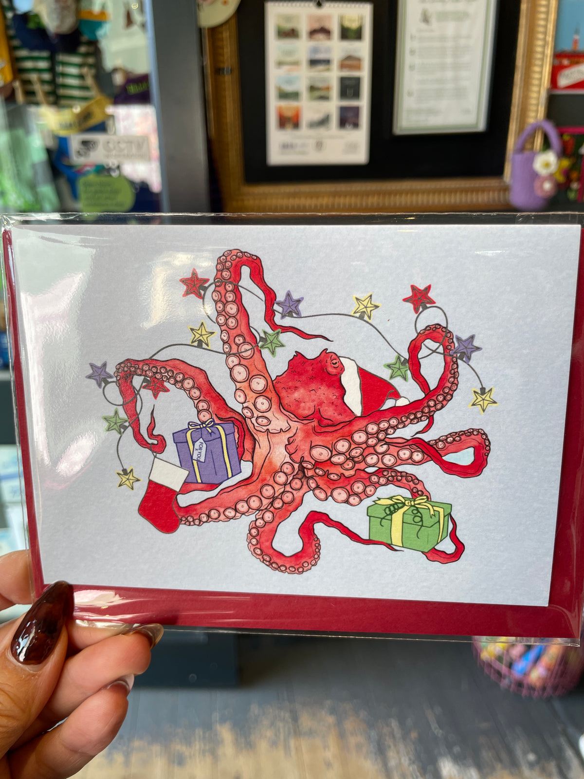 Tenta Claus Card