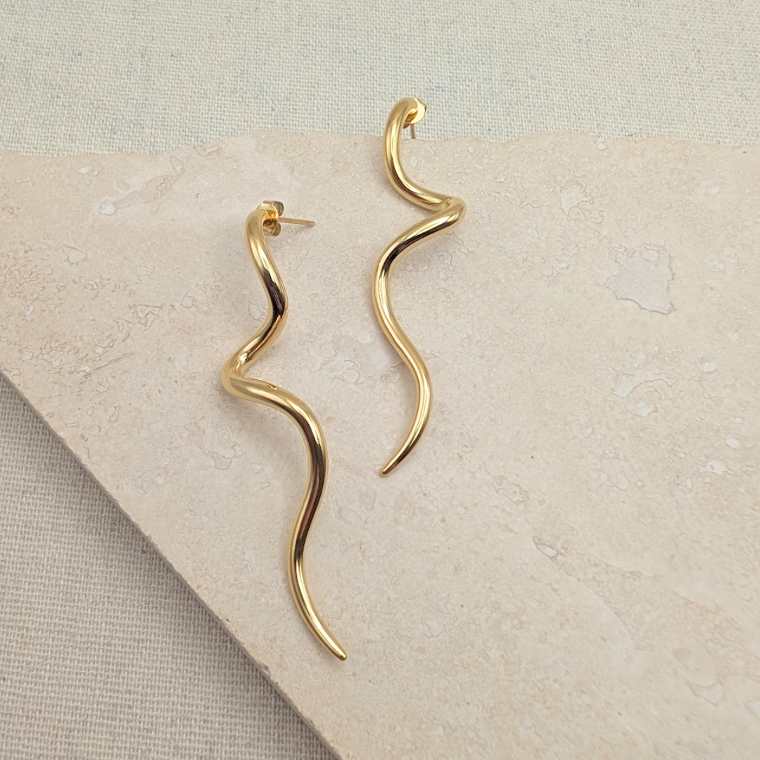 Statement Swirl Earrings