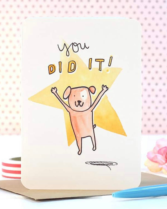 You Did It! Card