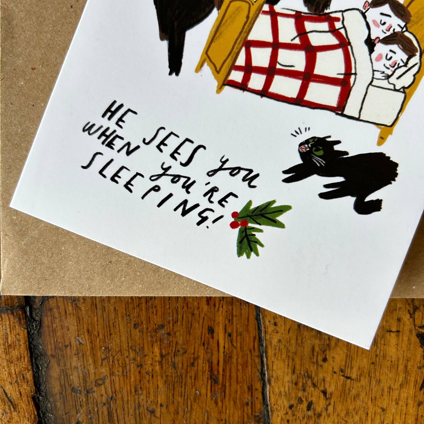 Krampus Christmas Card 