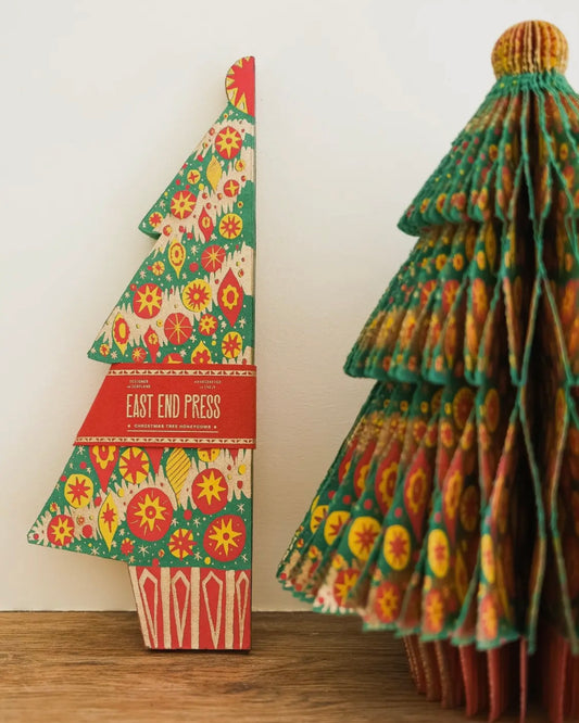 Large Christmas Tree Honeycomb Ornament
