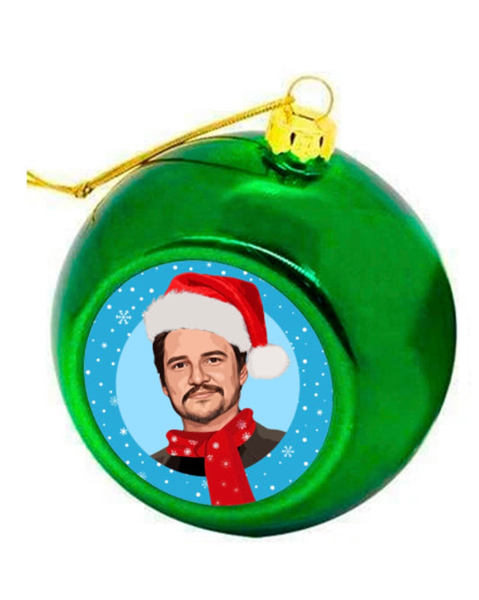 ‘Daddy Christmas’ Pedro Pascal Christmas Bauble