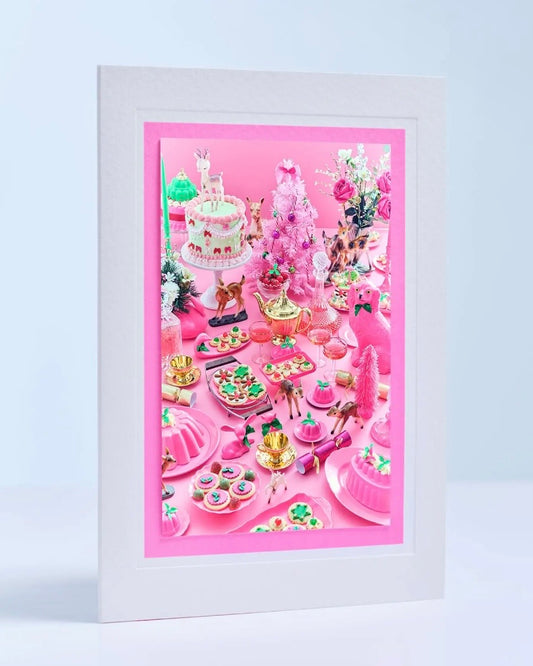 Christmas Table Hand Finished Card