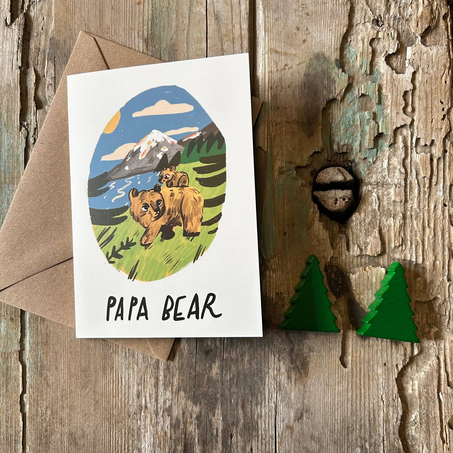 Papa Bear Card 