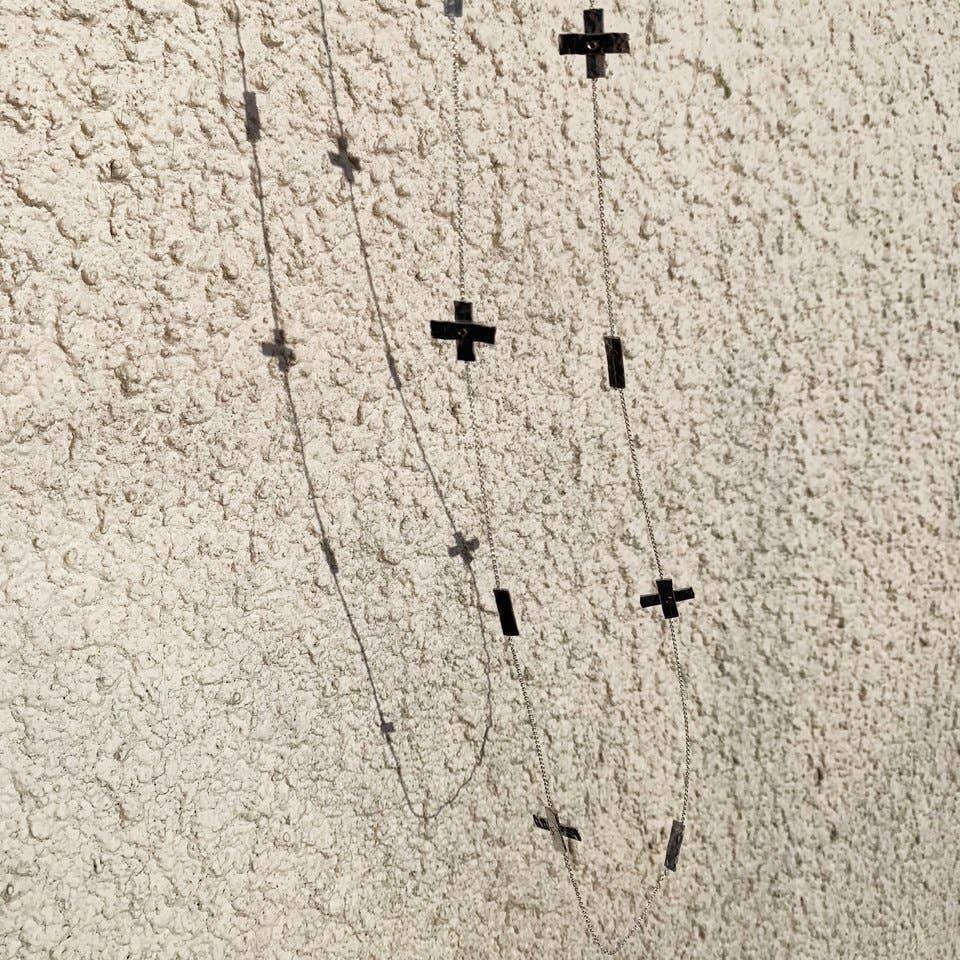 Combination Mixed Metal Necklace