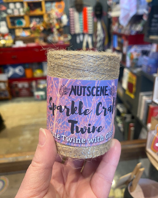 Nutscene Sparkle Jute Craft Twine