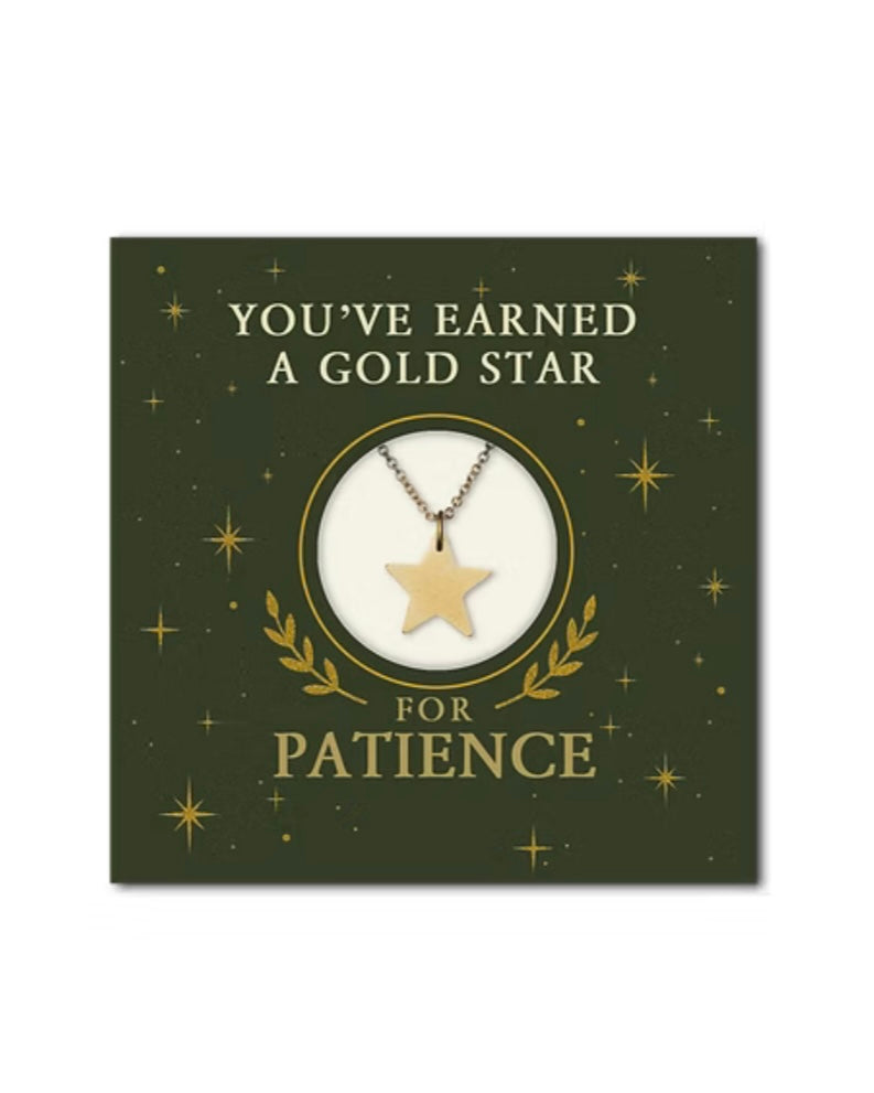Reward Gold Star Pendant Necklace