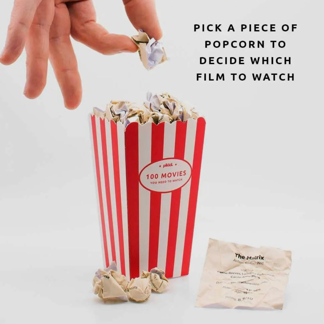 Movie Popcorn Bucket List