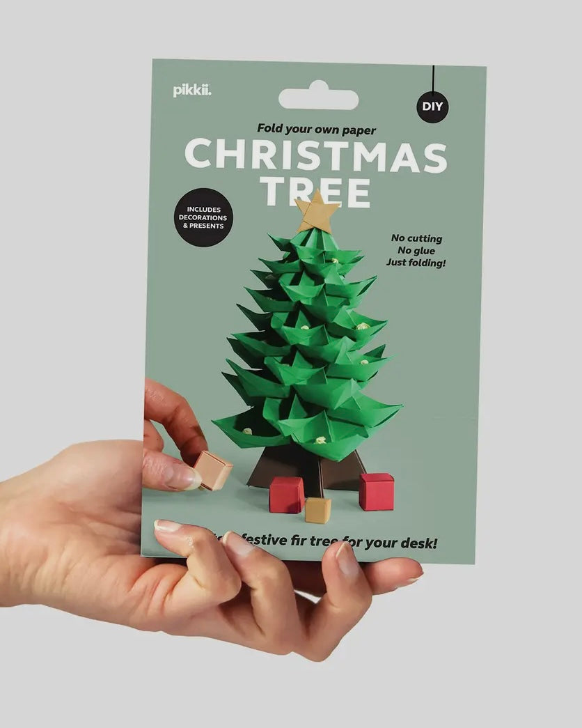 Paper Christmas Tree Origami Kit