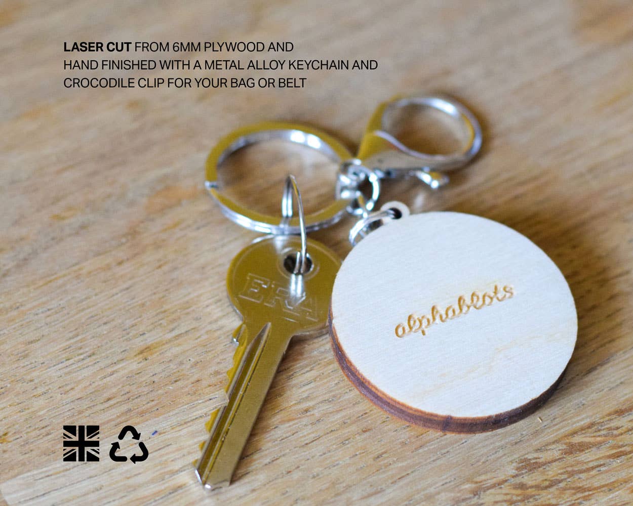 Disco ball keyring