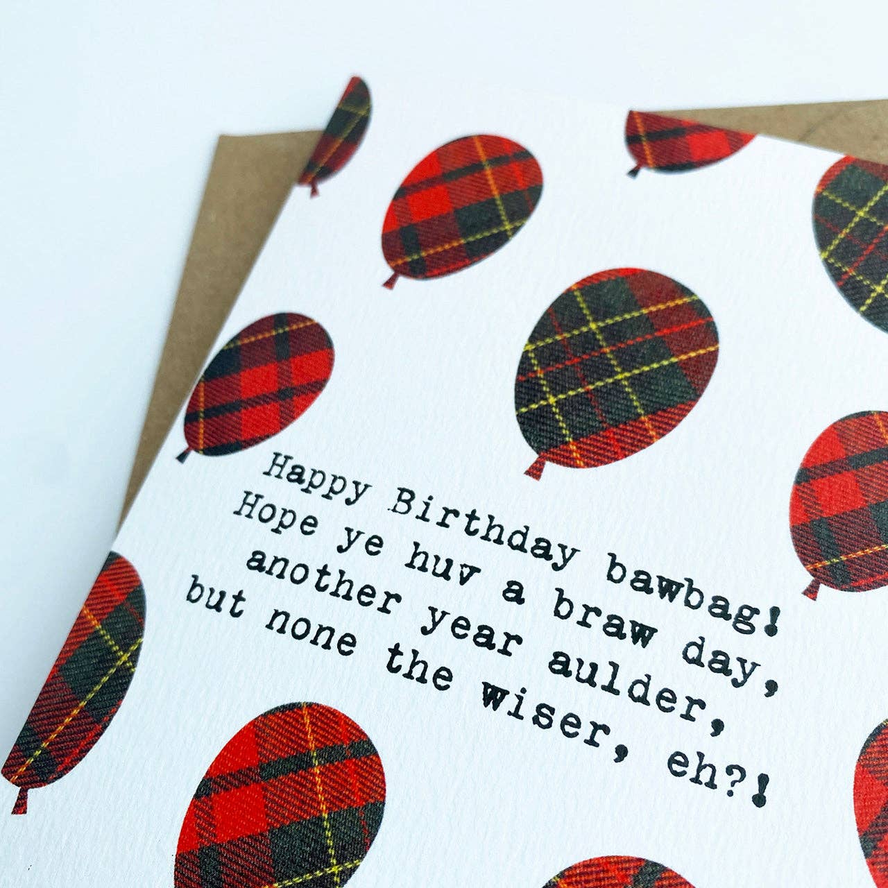 Happy Birthday Bawbag Card